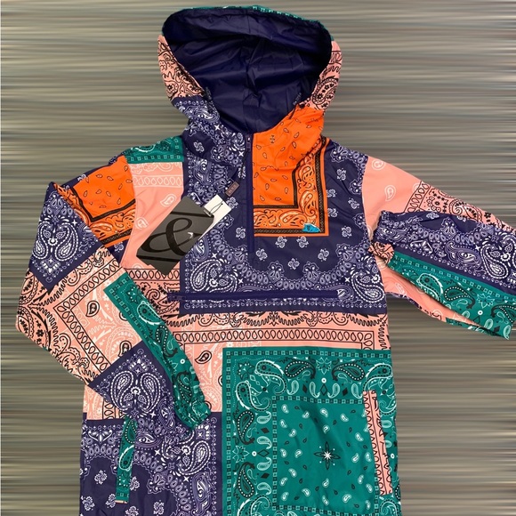 Wavy Life Bandana Windbreaker - Picture 2 of 2